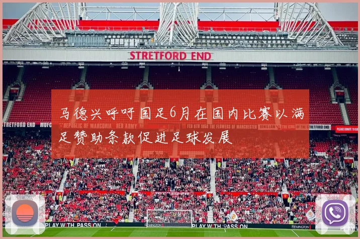 马德兴呼吁国足6月在国内比赛以满足赞助条款促进足球发展